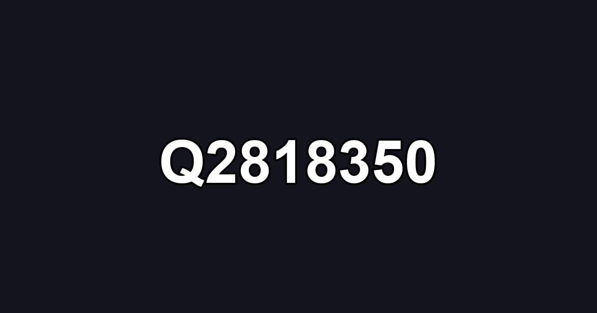 Q2818350