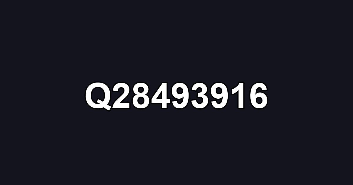 Q28493916