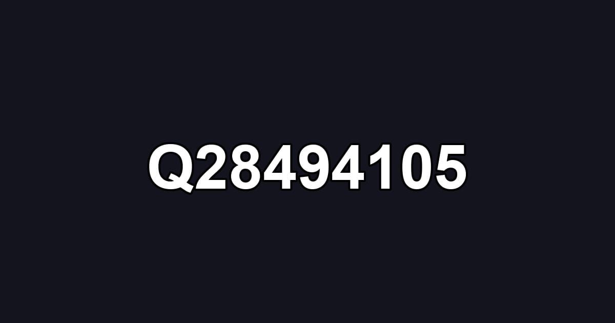 Q28494105
