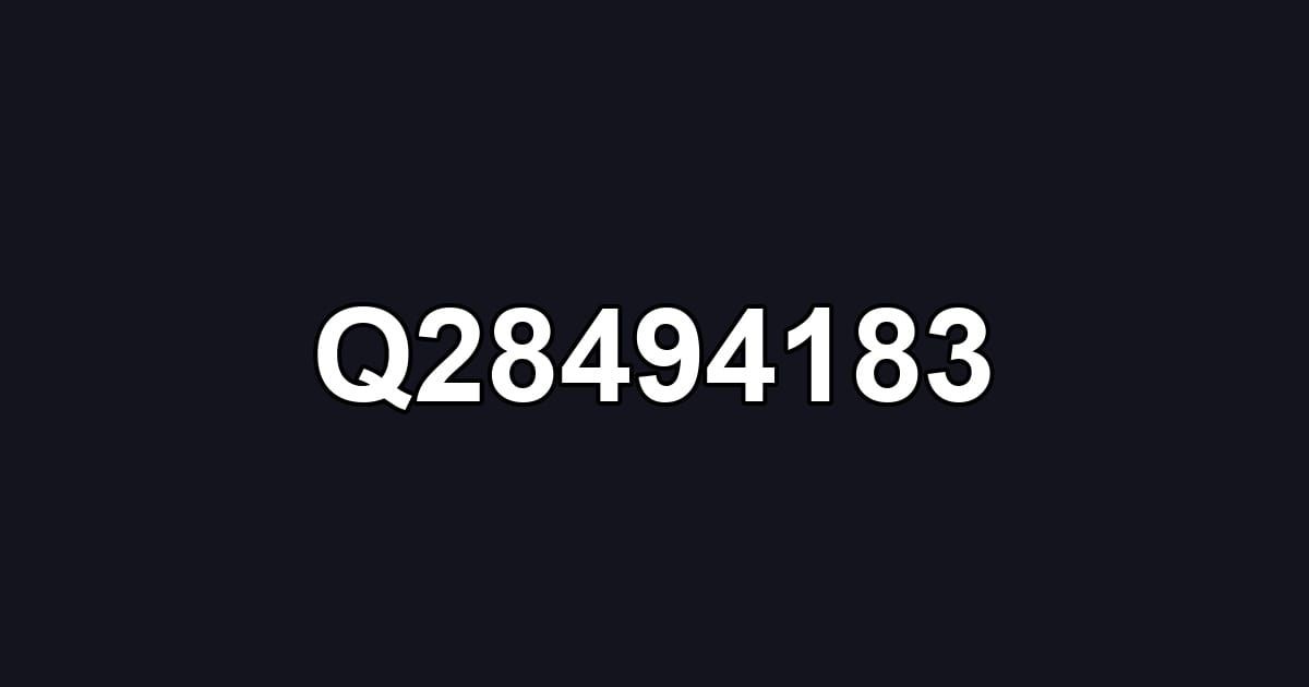 Q28494183