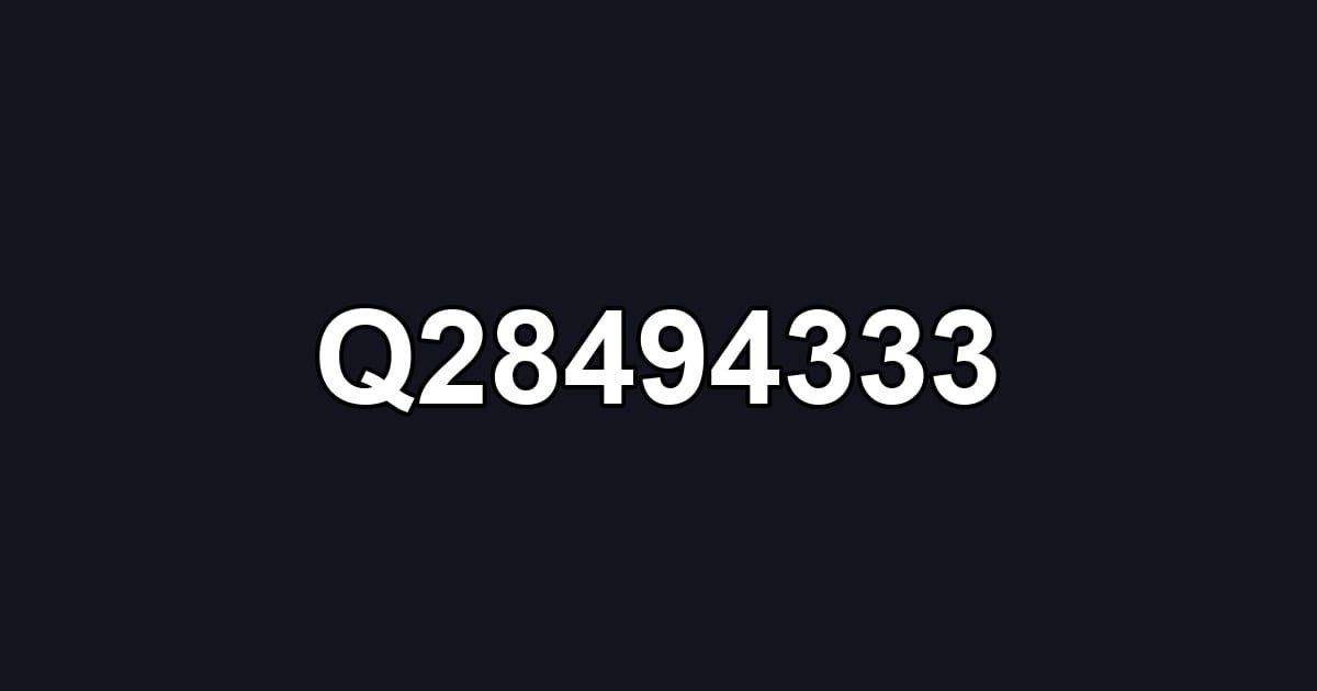 Q28494333