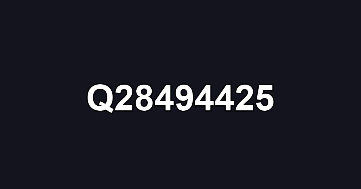 Q28494425