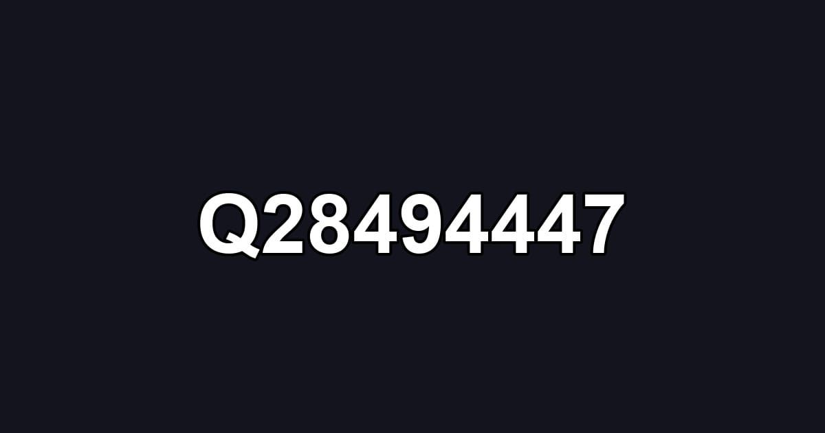 Q28494447