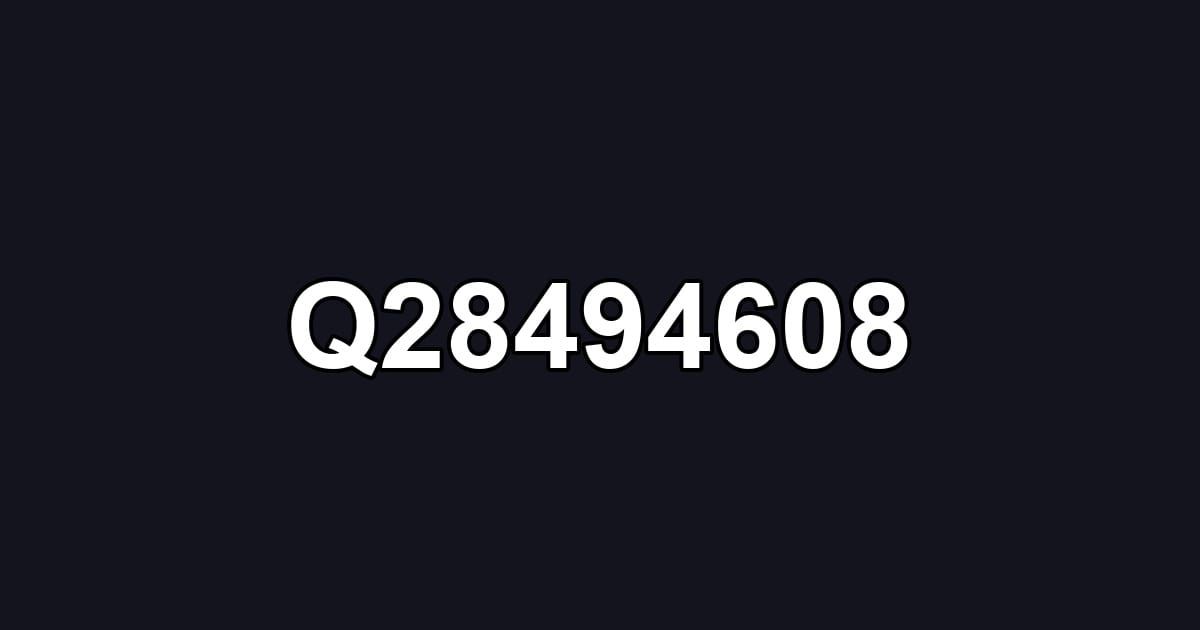 Q28494608