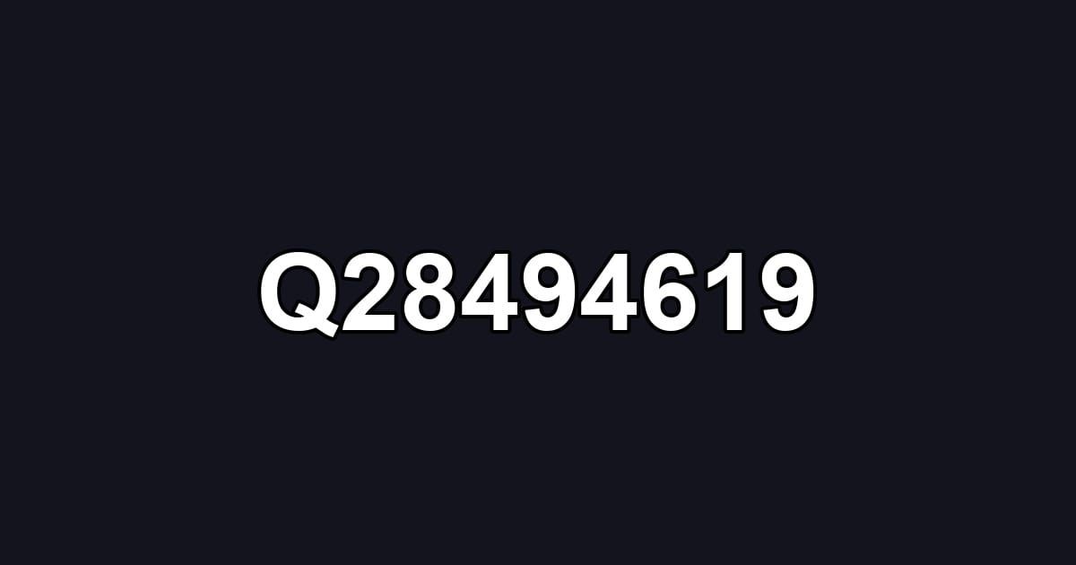 Q28494619