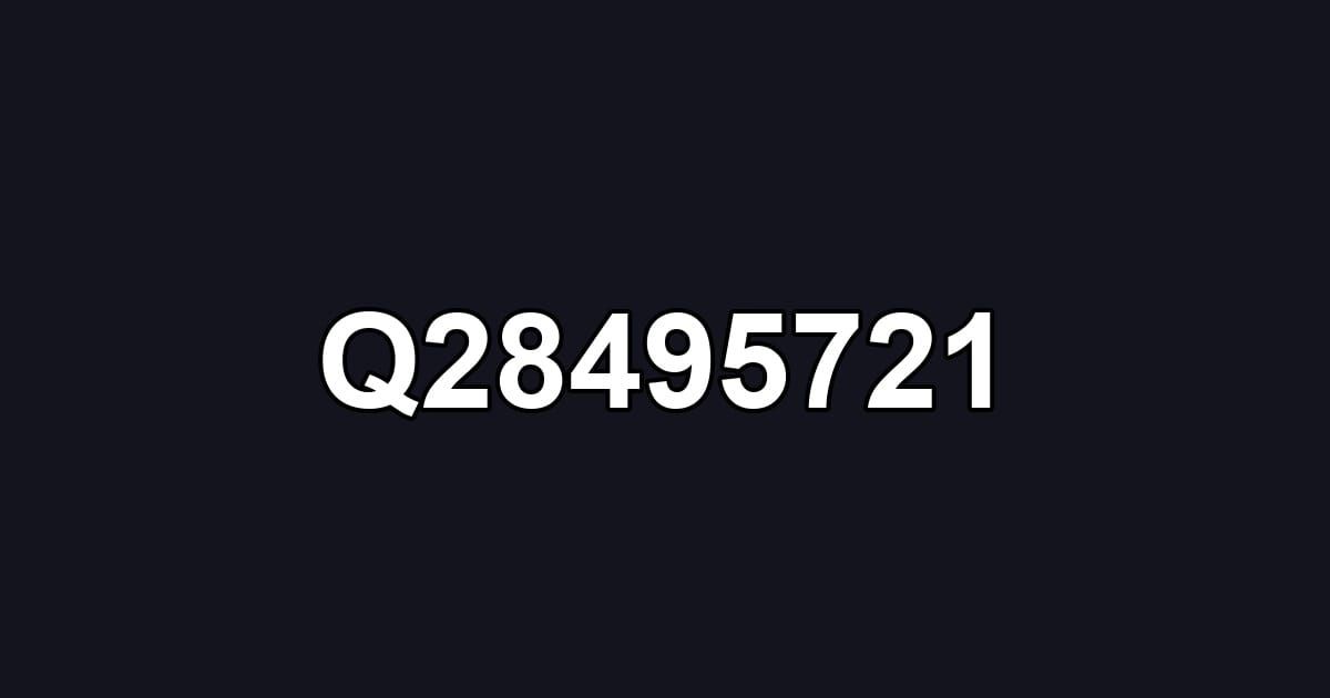 Q28495721