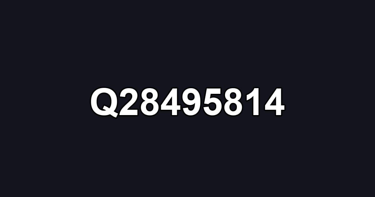 Q28495814