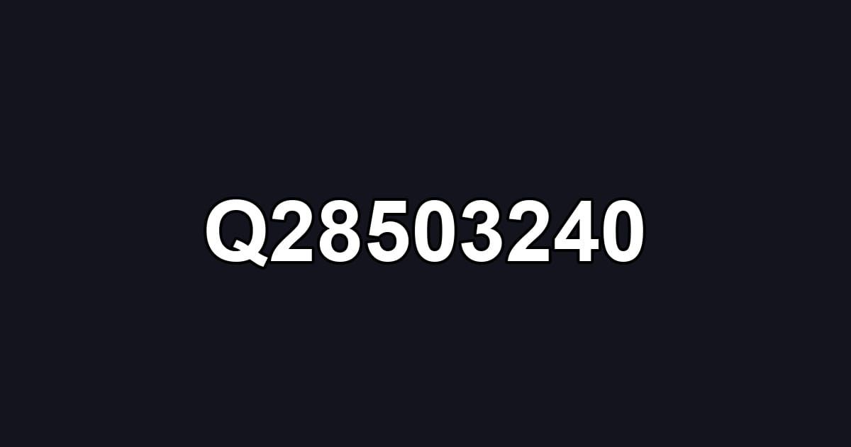 Q28503240