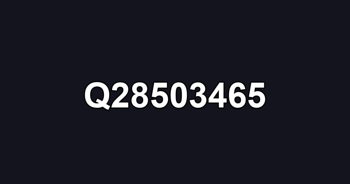 Q28503465