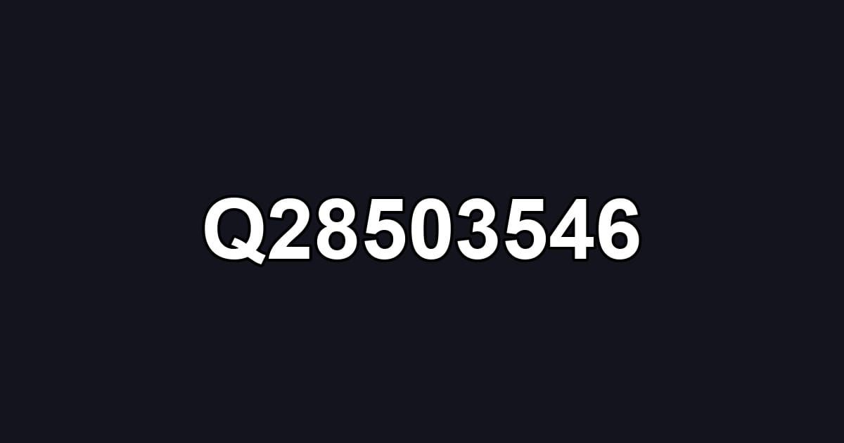 Q28503546