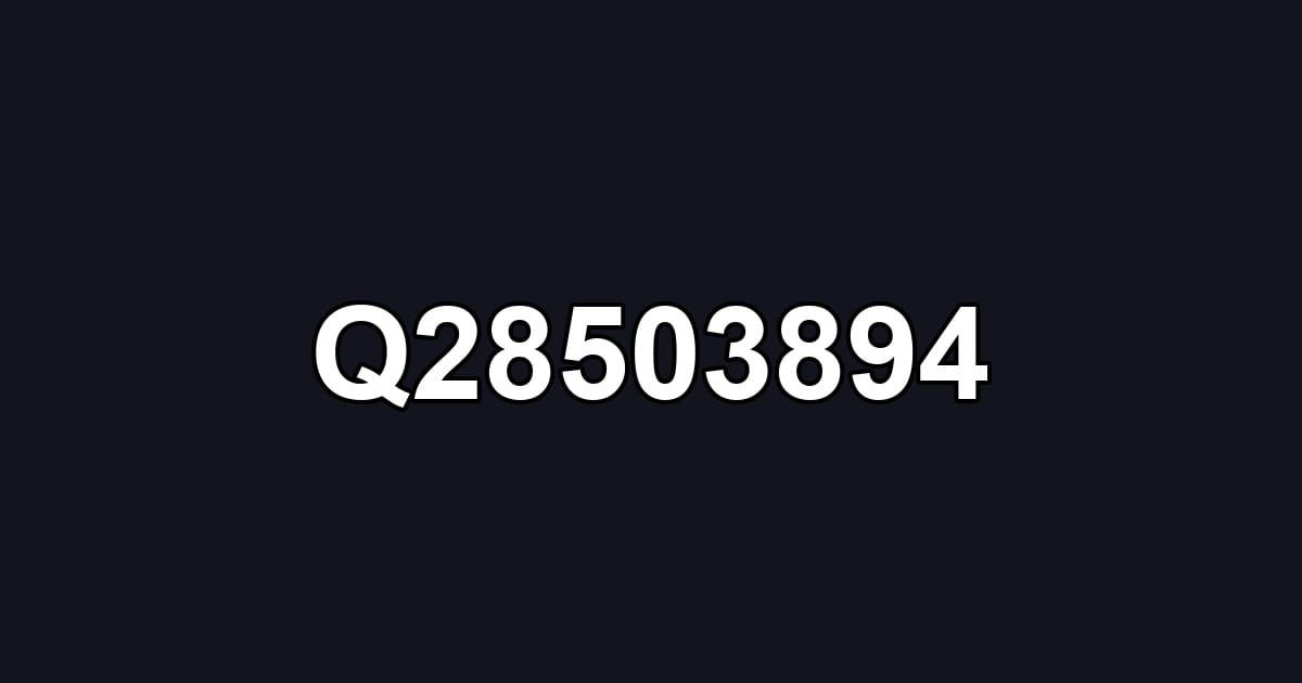 Q28503894
