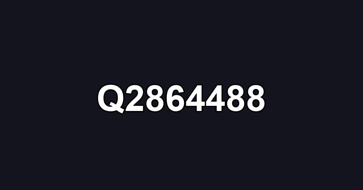 Q2864488