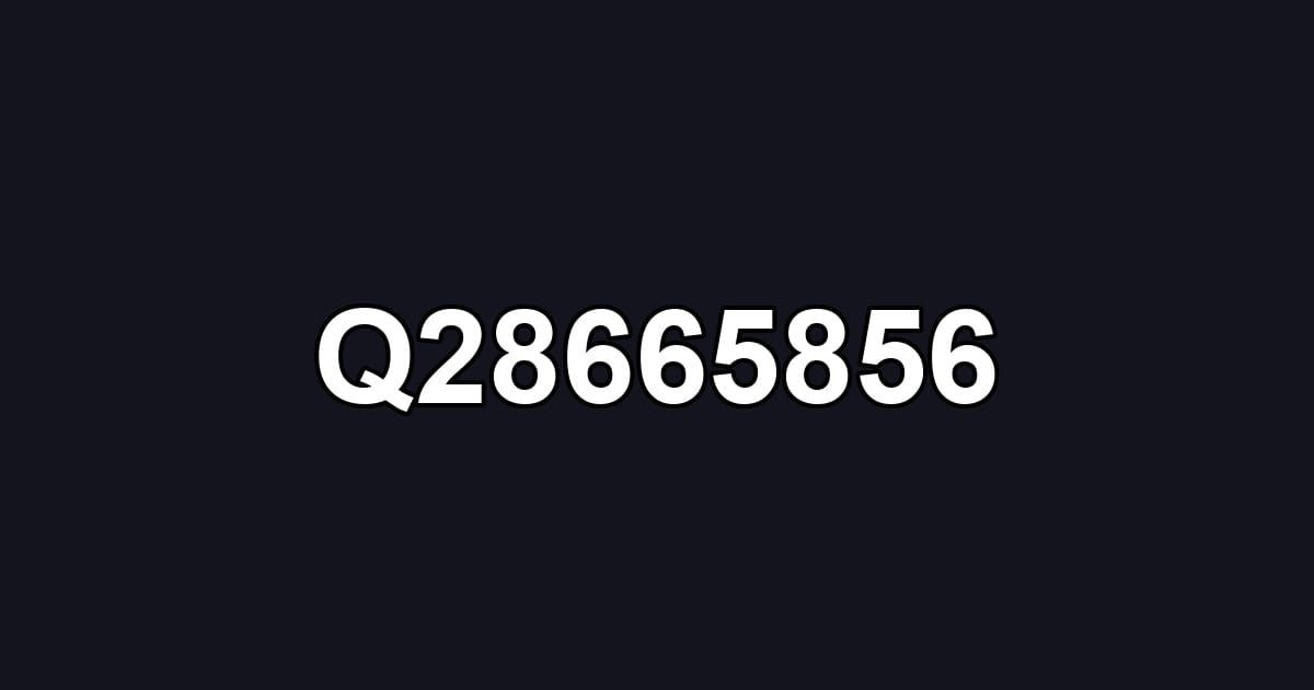 Q28665856