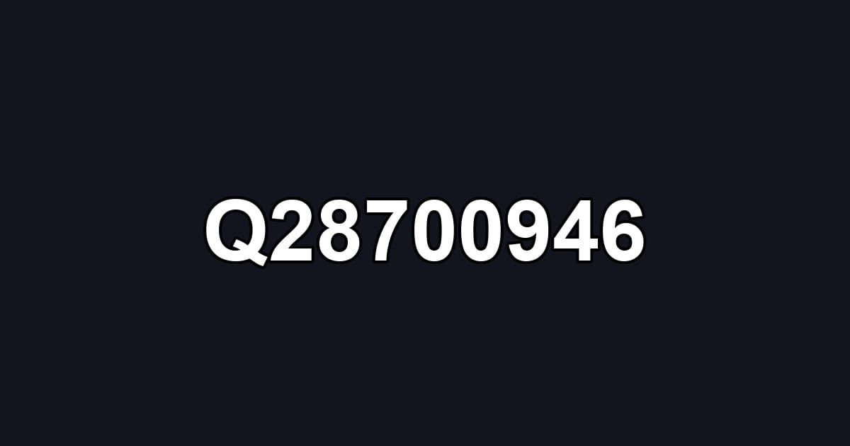 Q28700946