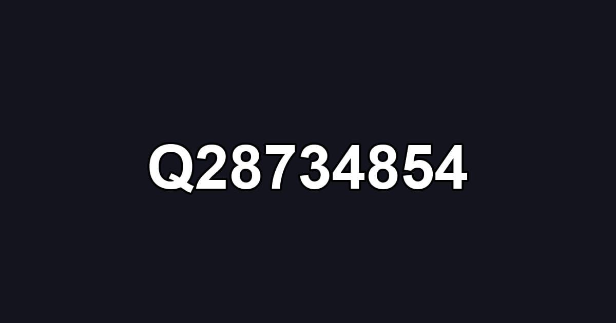 Q28734854