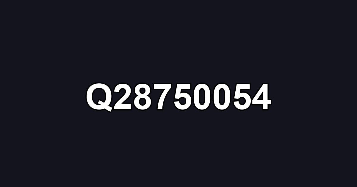 Q28750054