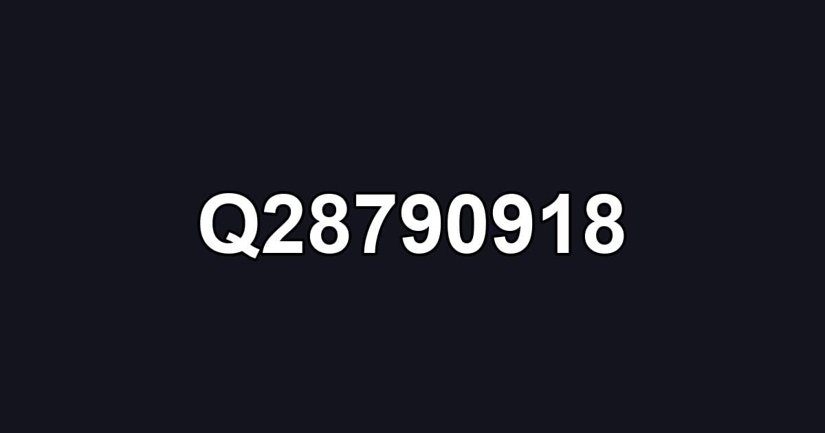 Q28790918