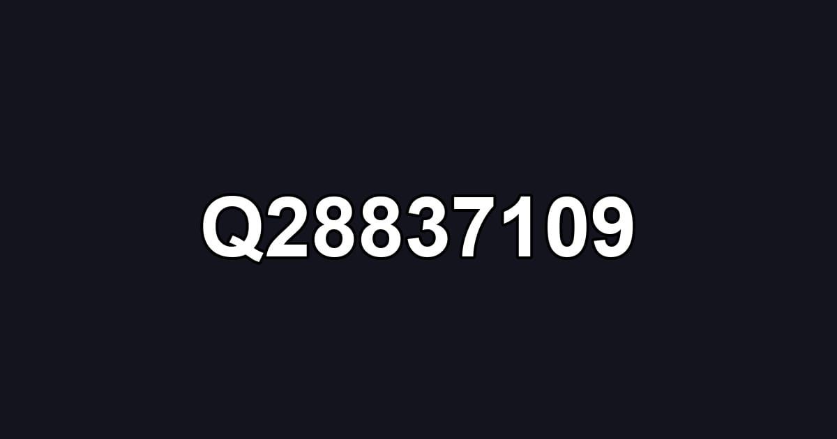 Q28837109