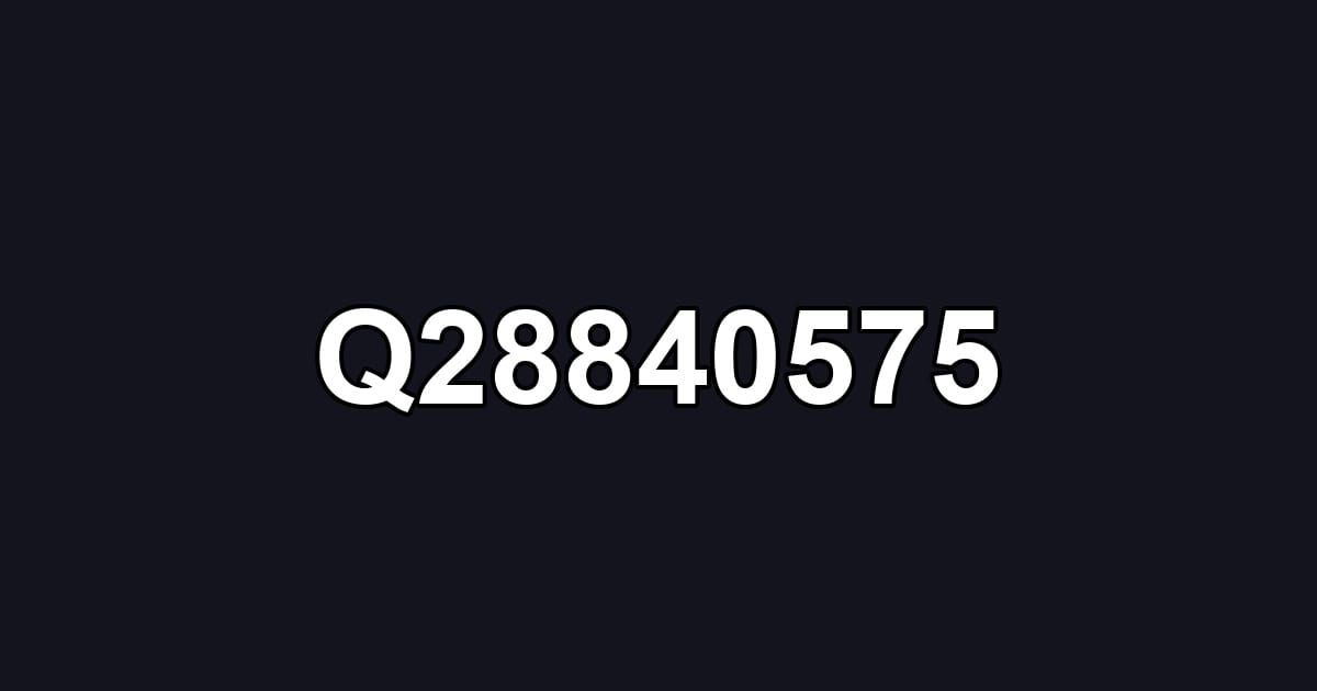 Q28840575