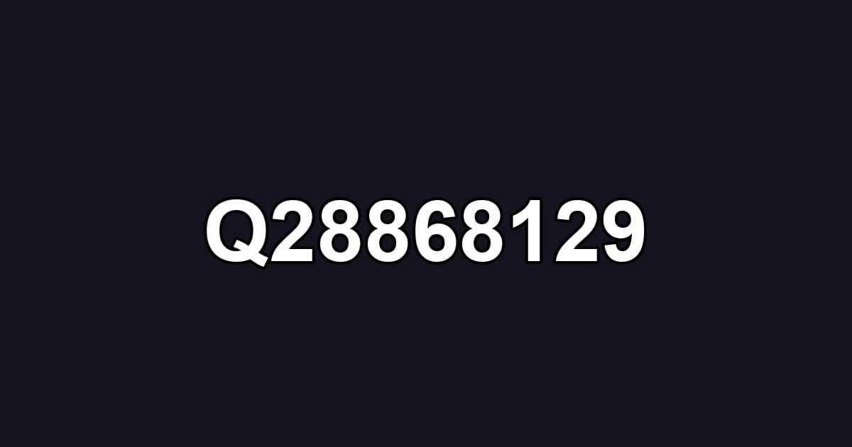Q28868129
