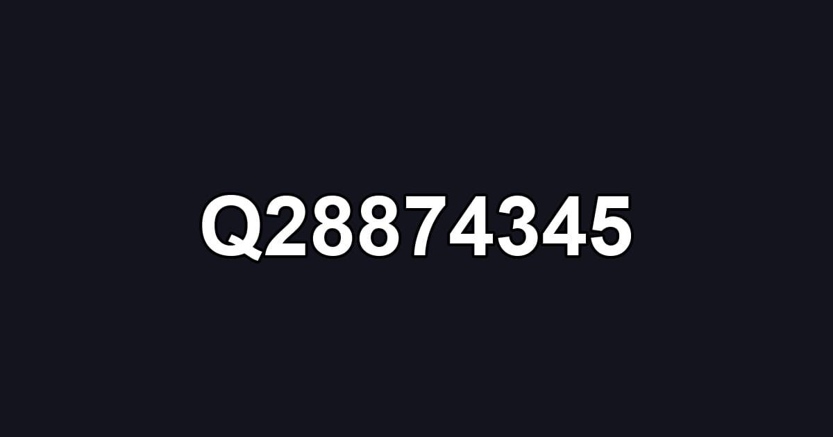 Q28874345