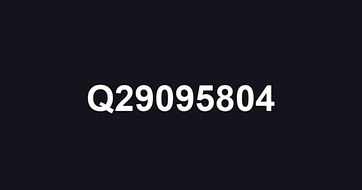 Q29095804