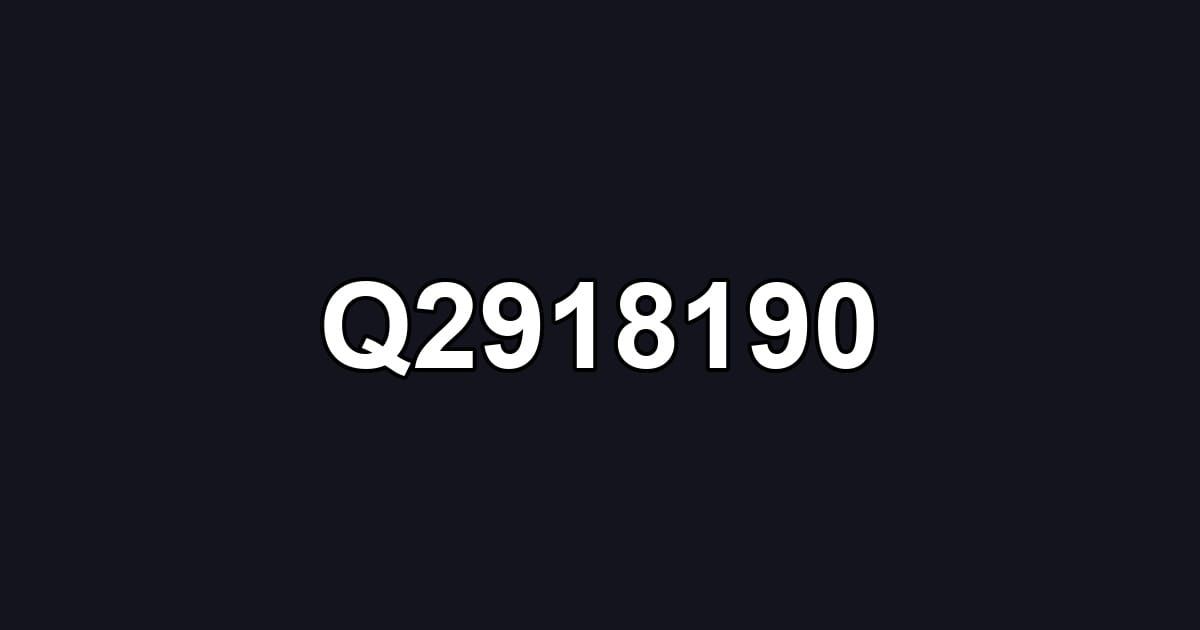 Q2918190