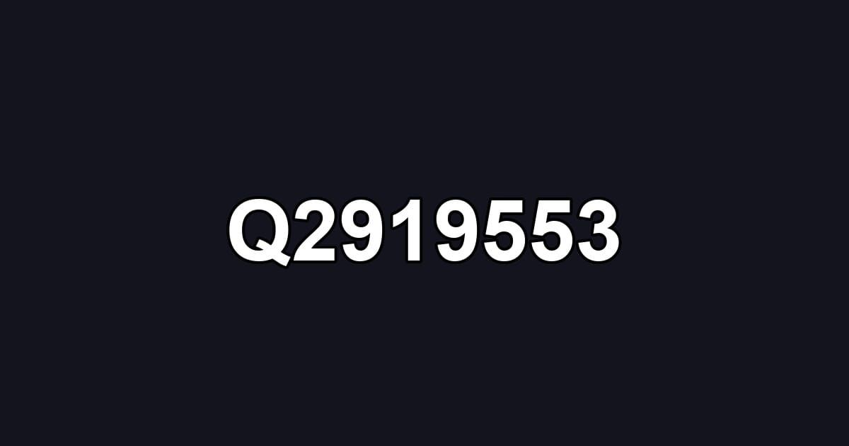 Q2919553