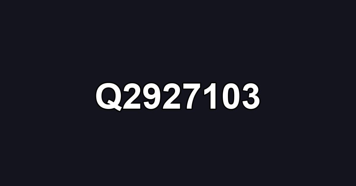 Q2927103
