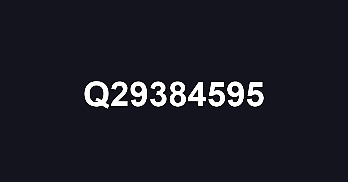 Q29384595