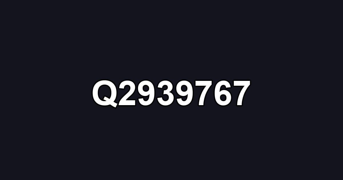 Q2939767
