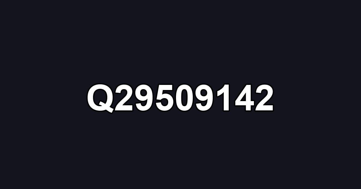 Q29509142