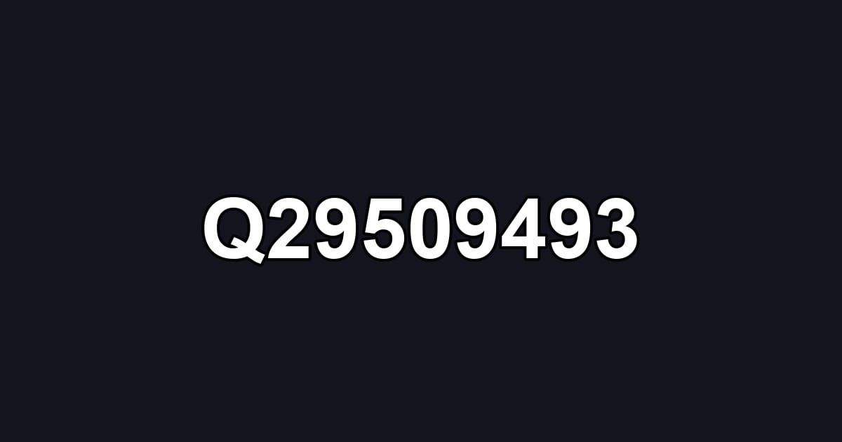 Q29509493