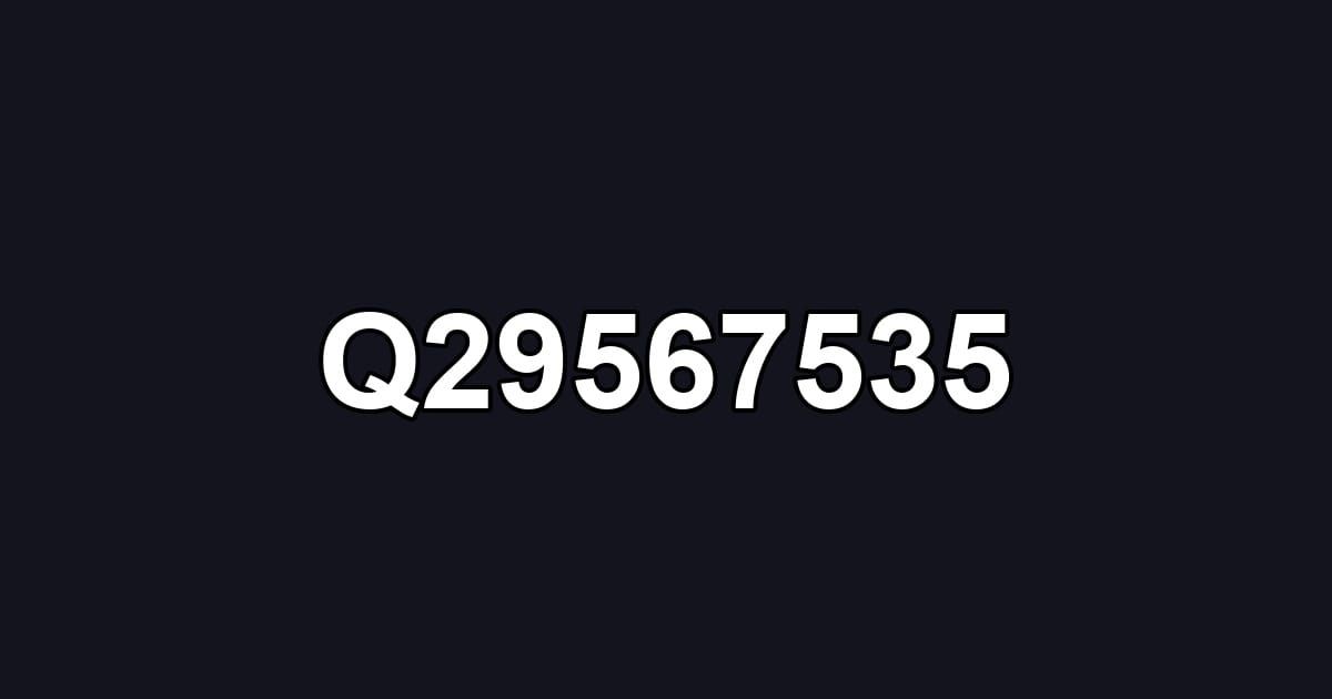 Q29567535