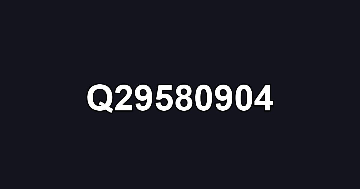 Q29580904