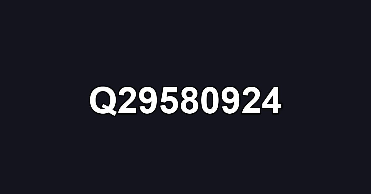 Q29580924