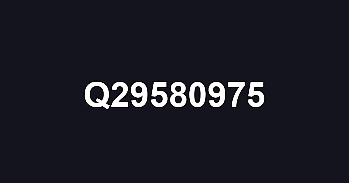 Q29580975
