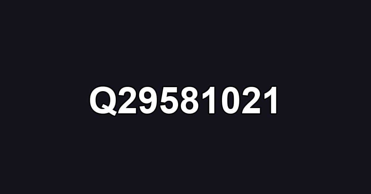 Q29581021
