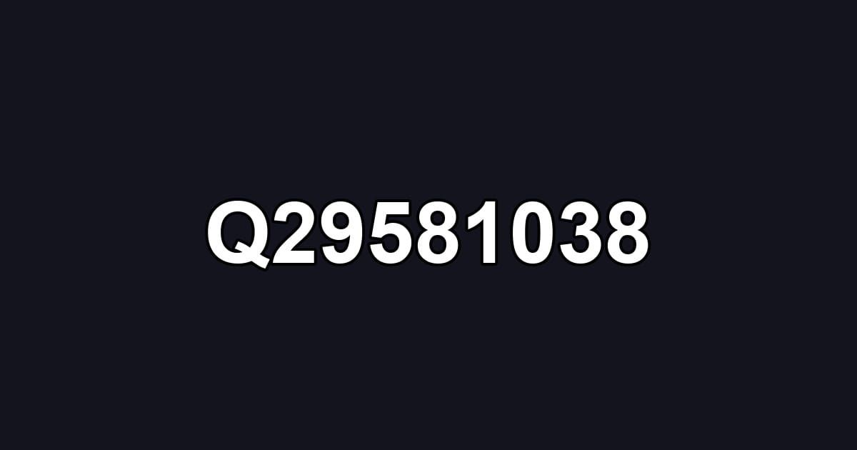 Q29581038