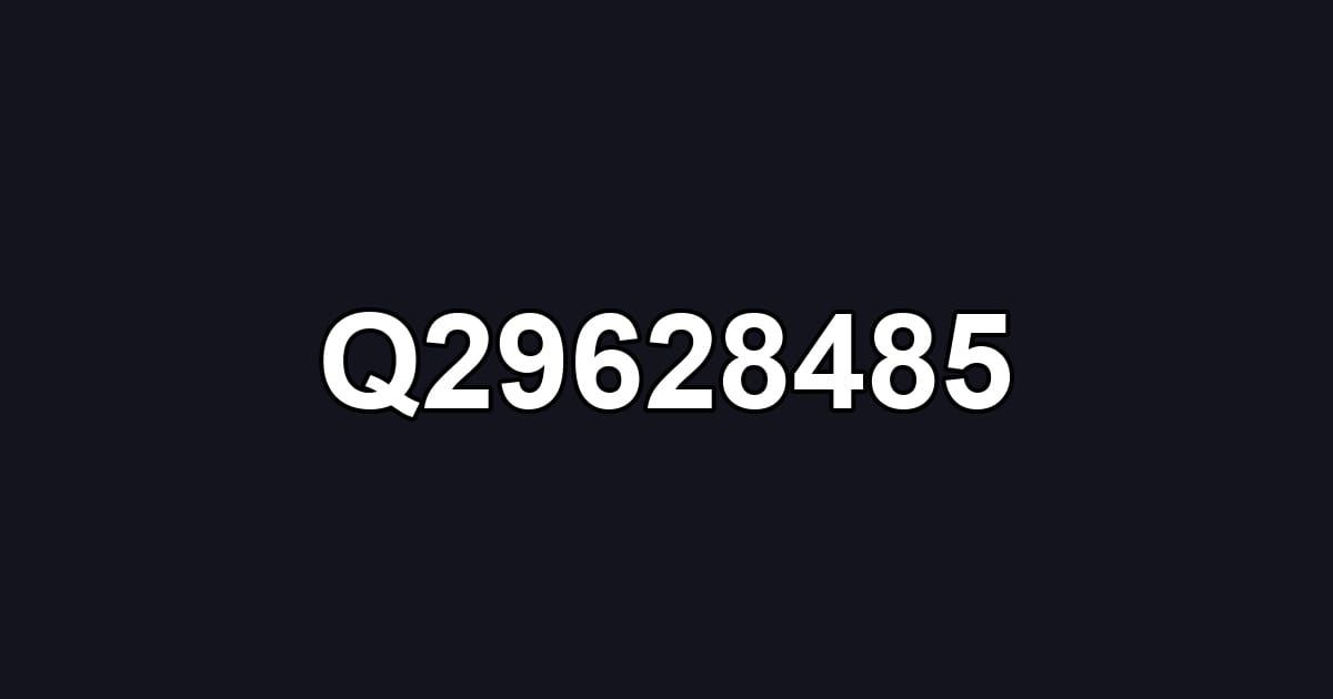 Q29628485