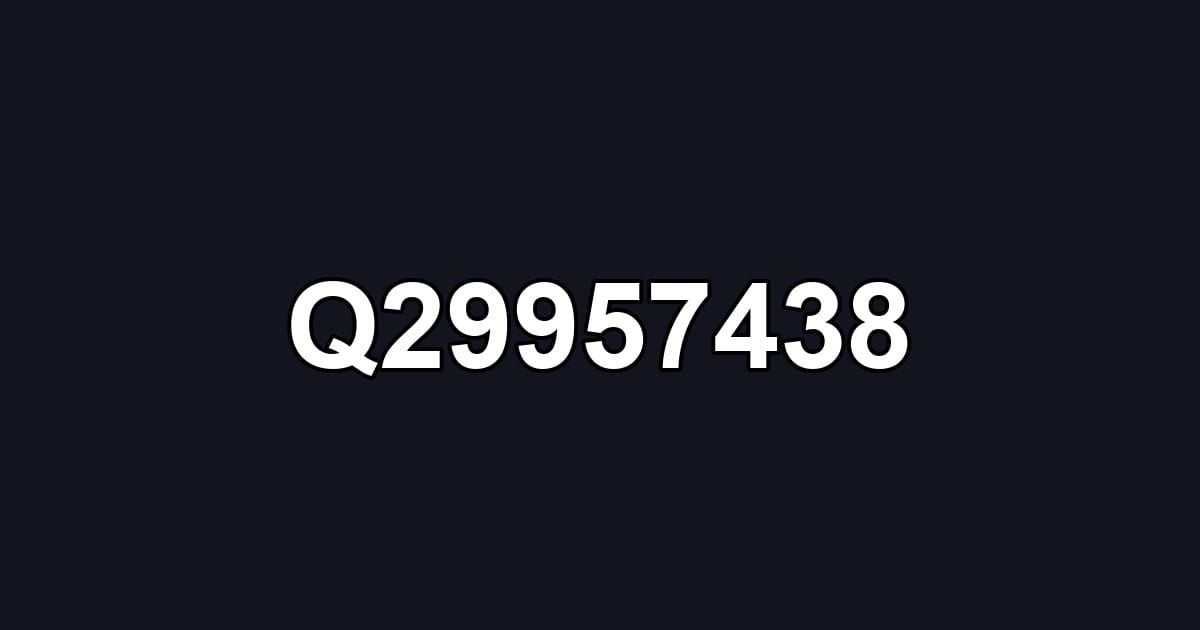 Q29957438