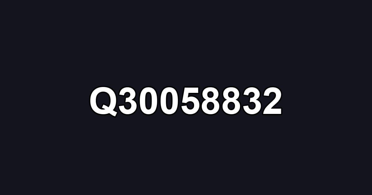 Q30058832