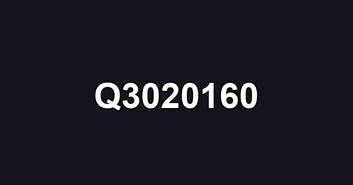 Q3020160