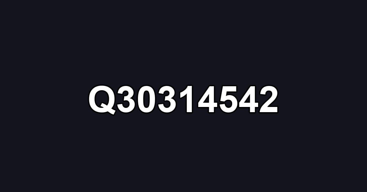 Q30314542