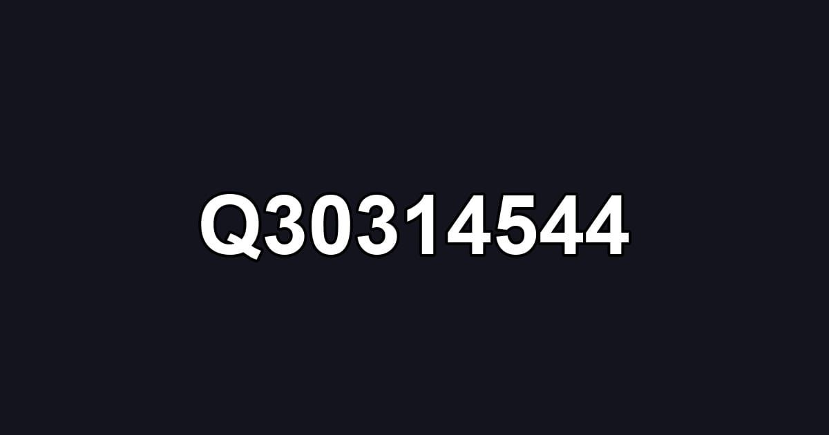 Q30314544