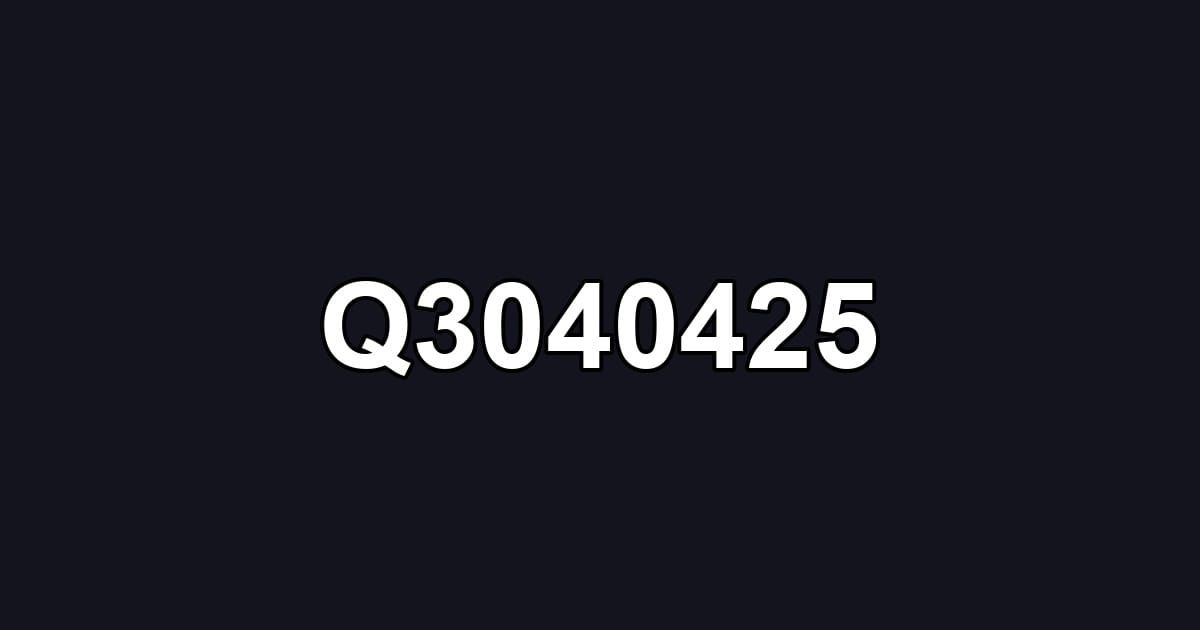Q3040425