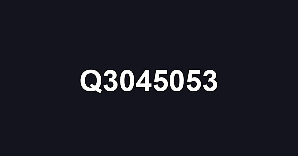 Q3045053