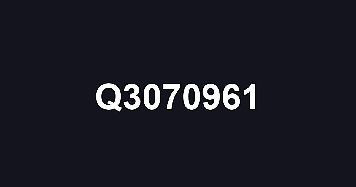Q3070961