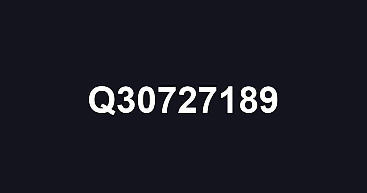 Q30727189