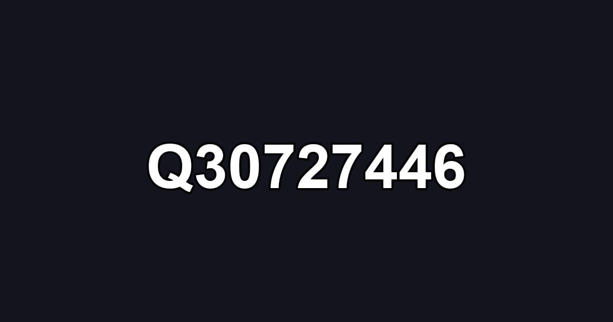 Q30727446